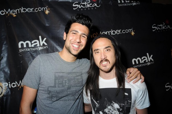 Brian and Steve Aoki Executive Gangster Brian and Steve Aoki