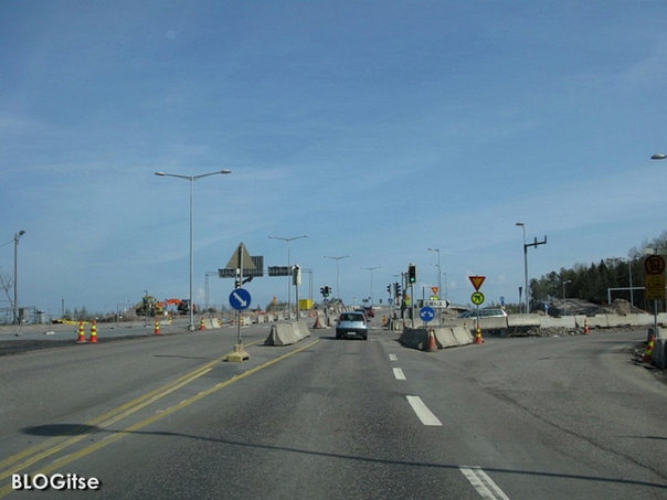 44 	more roadworks